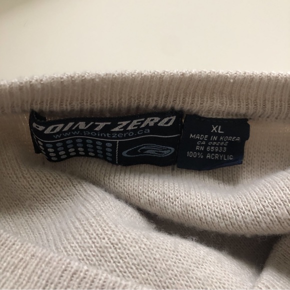 Vintage point zero 90s-2000s y2k skater sweater - Picture 3 of 3